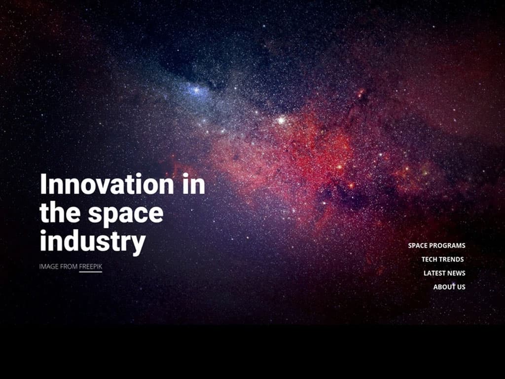 Innovation Technology of Space