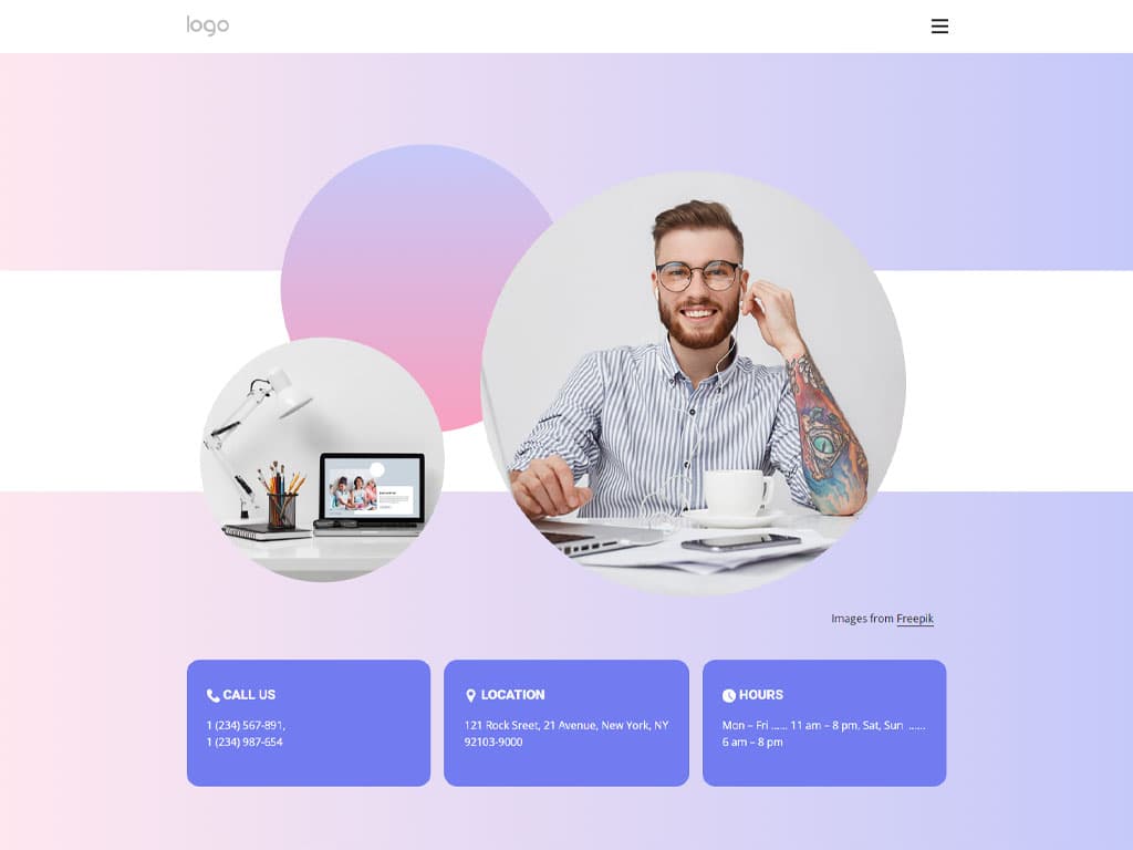Contact Block with Images